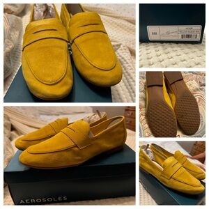 Aerosoles Yellow Suede Shoes